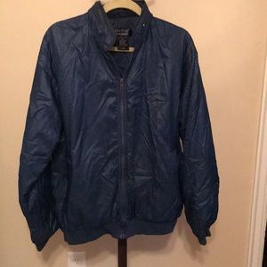 Vintage navy rain jacket